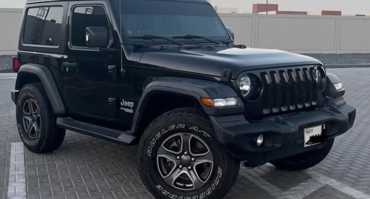 Jeep wrangler coupe 2018 Gcc for sale