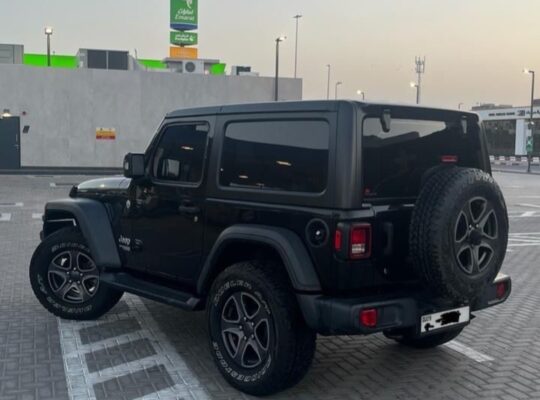 Jeep wrangler coupe 2018 Gcc for sale