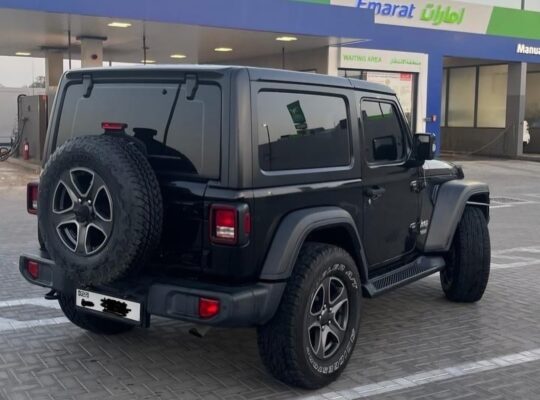 Jeep wrangler coupe 2018 Gcc for sale