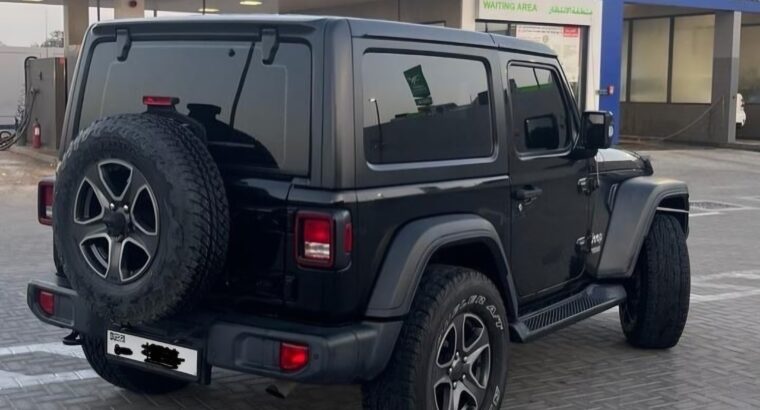 Jeep wrangler coupe 2018 Gcc for sale
