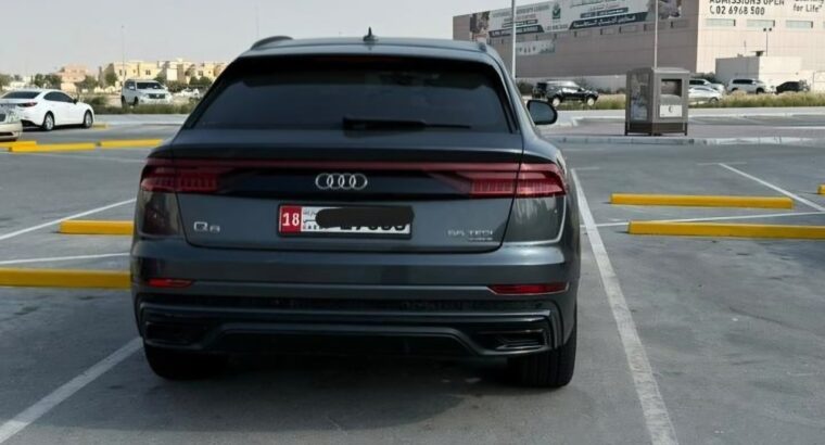 Audi Q8 full option 2021 Gcc full option
