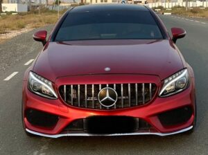 Mercedes C300 coupe converted to C43 USA imported