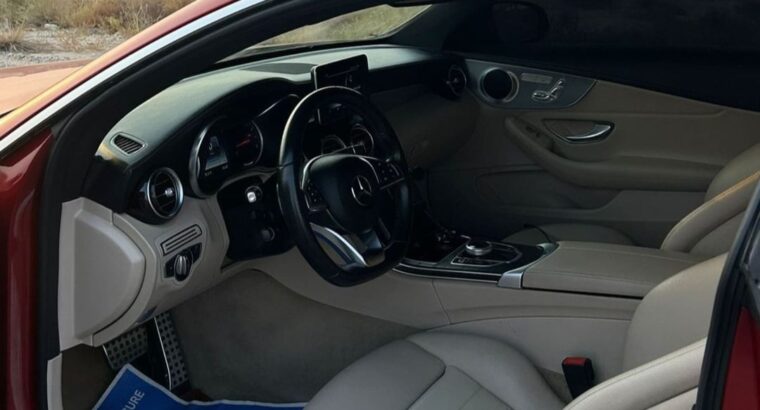 Mercedes C300 coupe converted to C43 USA imported