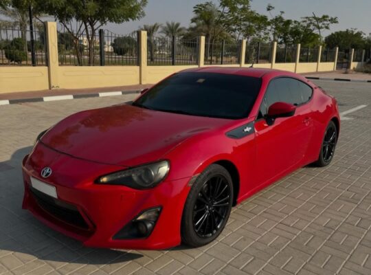 Toyota 86 coupe 2013 Gcc for sale