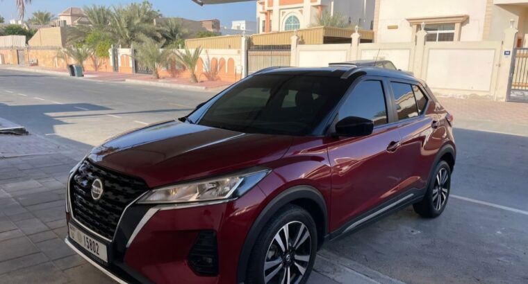 Nissan kicks SV 2022 Gcc full option