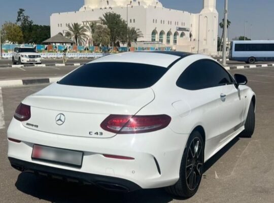 Mercedes C43 AMG coupe 2018 Gcc full option