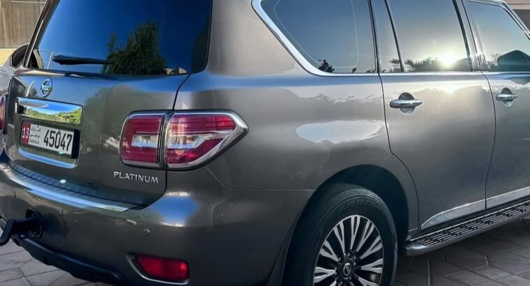 Nissan Patrol platinum 2015 Gcc in perfect conditi