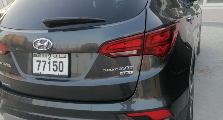 Hyundai Santa fe 2.0L full option 2017 USA import