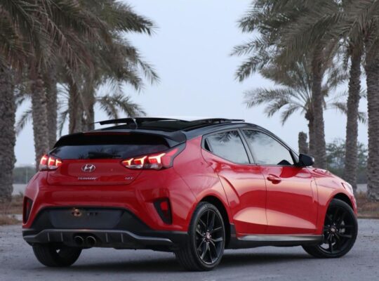 Hyundai Veloster 1.6 T 2019 Gcc full option