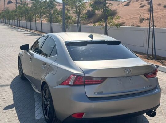 Lexus IS350 F sport 2015 full option USA imported