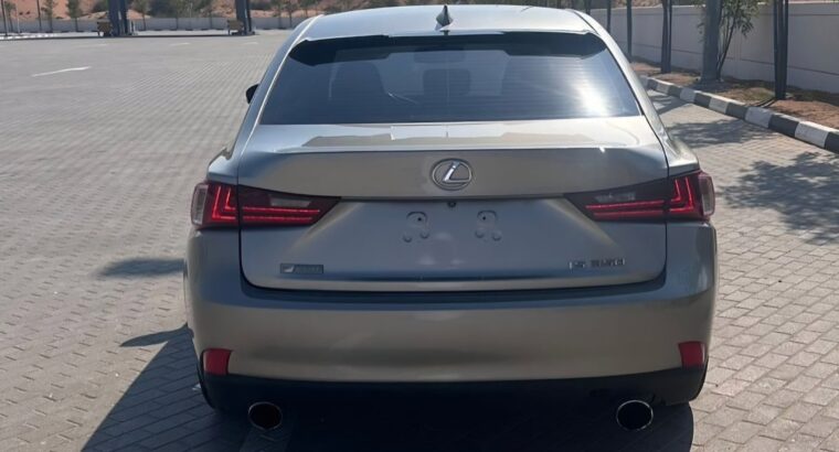 Lexus IS350 F sport 2015 full option USA imported