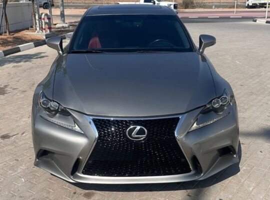 Lexus IS350 F sport 2015 full option USA imported