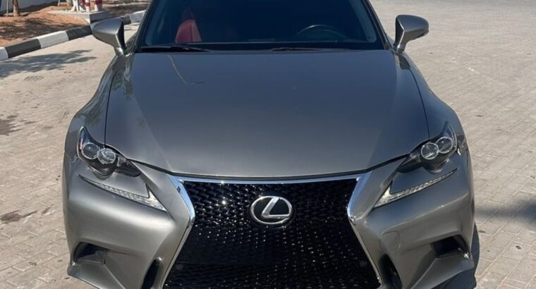 Lexus IS350 F sport 2015 full option USA imported