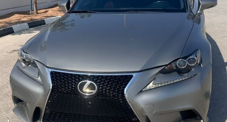 Lexus IS350 F sport 2015 full option USA imported
