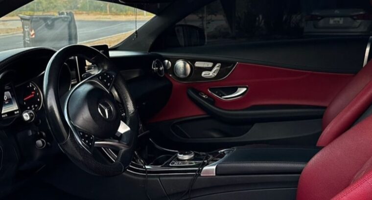 Mercedes C300 coupe 2017 USA imported for sale