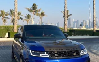 Range Rover sport SVR 2021 full option