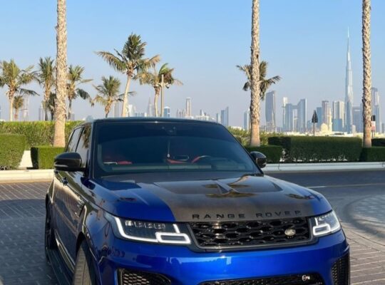 Range Rover sport SVR 2021 full option