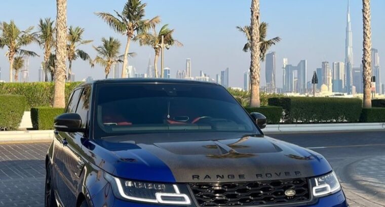 Range Rover sport SVR 2021 full option