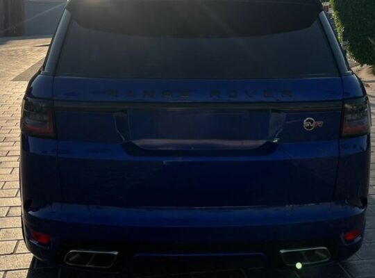 Range Rover sport SVR 2021 full option