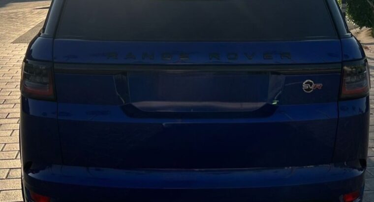 Range Rover sport SVR 2021 full option