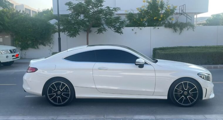Mercedes C200 AMG coup3 2019 Gcc for sale