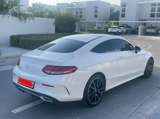 Mercedes C200 AMG coup3 2019 Gcc for sale