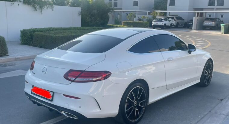 Mercedes C200 AMG coup3 2019 Gcc for sale