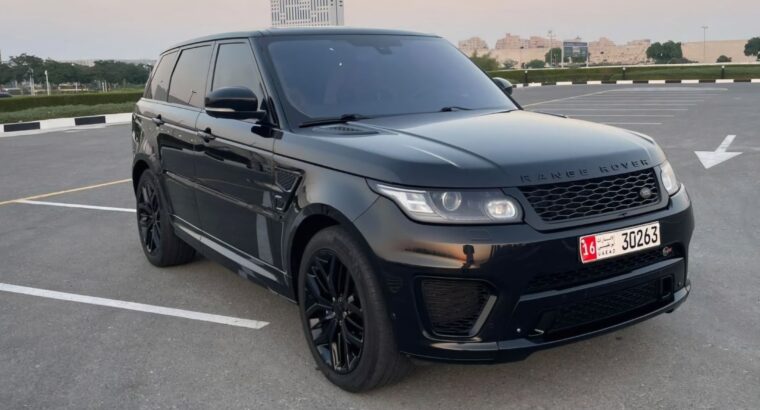 Range Rover sport SVR 2015 Gcc for sale