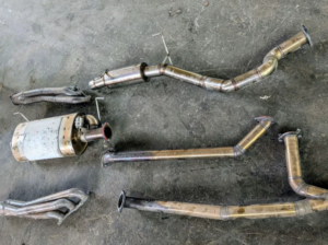 Land Cruiser LC 200 Full exhaust system – ready fo