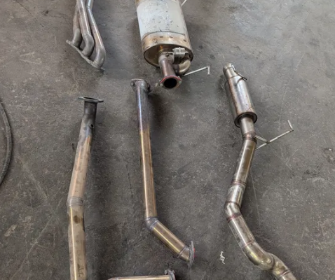 Land Cruiser LC 200 Full exhaust system – ready fo