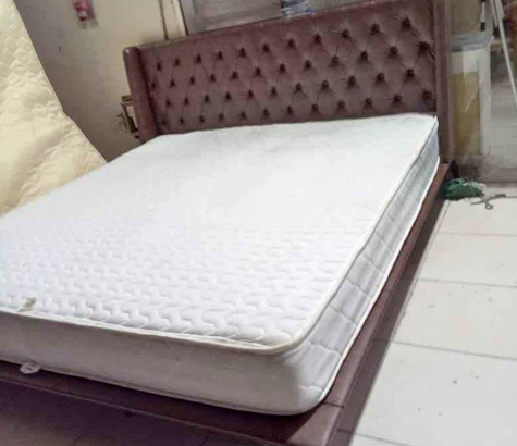 king size bed with mattress for sale