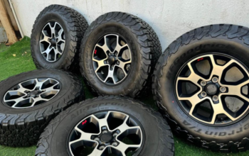 5x Jeep Rubicon 17” wheels for sale