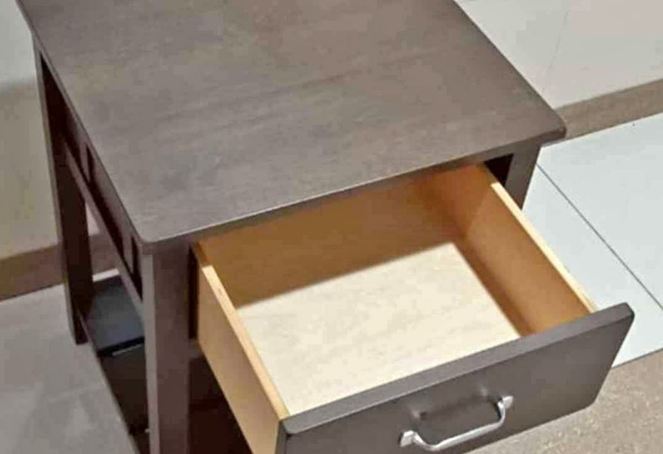Side table with down space for sale