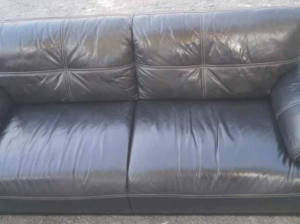 Beautiful 3 seater leather sofa for sale