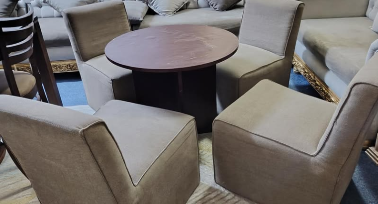 4 chair with table for sale
