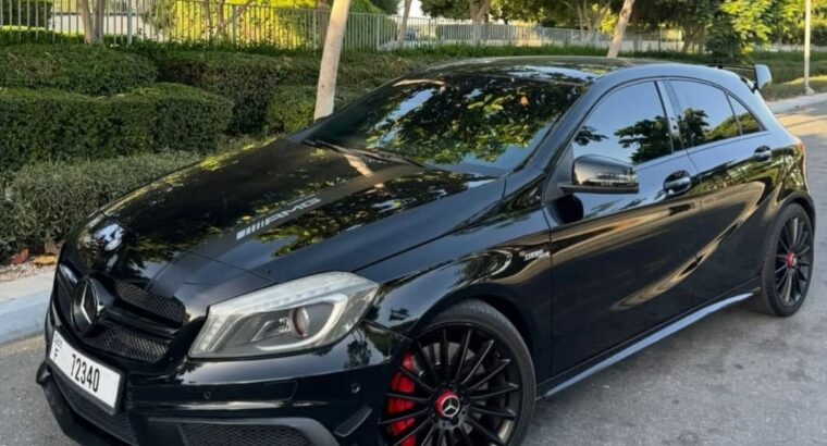 Mercedes A45 AMG 4matic full option 2014 Gcc