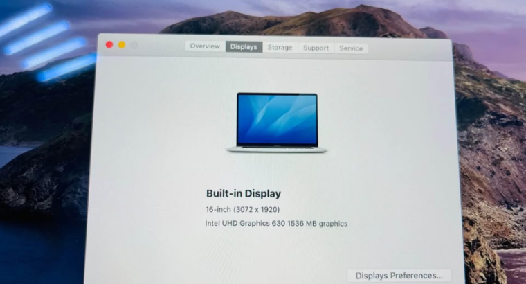 MACBOOK PRO (16INCH , 2019 ) FOR SALE