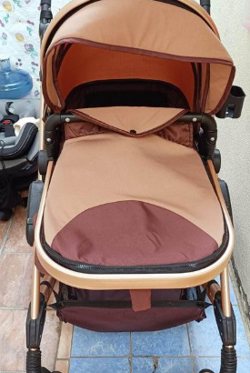 Baby Stroller 3 in 1 good condition for sale