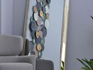 Carberry Floor Mirror Gold Luxury Mirror For Sale