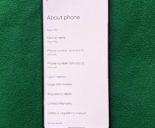 Google Pixel 7 Pro 512GB For Sale