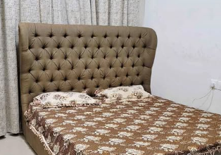 King size bed without matress for sale