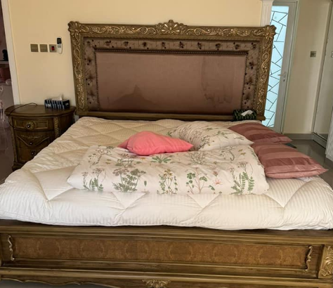 Master bed room set for sale