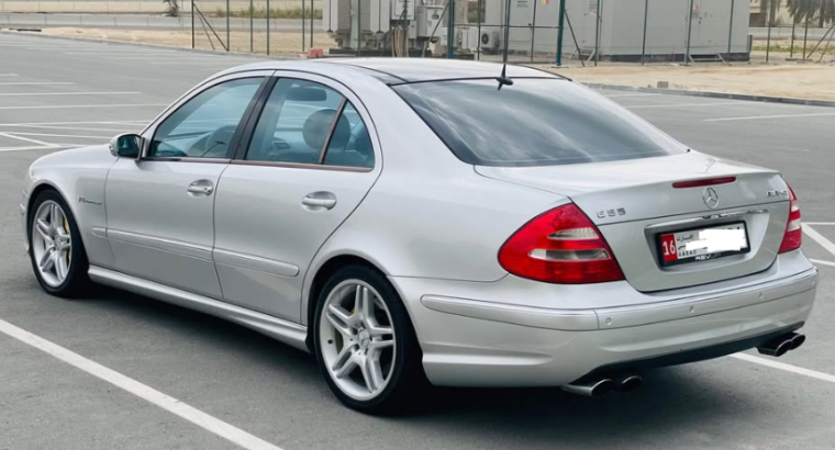 Mercedes E55 AMG 2003 in perfect condition for sal