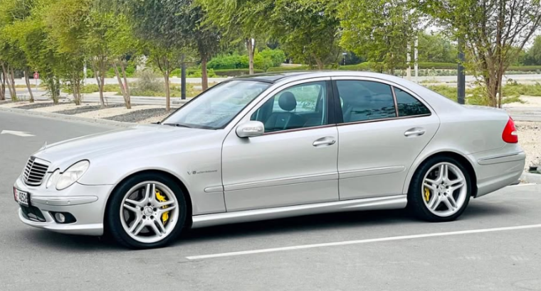 Mercedes E55 AMG 2003 in perfect condition for sal