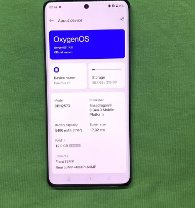 One Plus 12 – 12GB/256GB For Sale