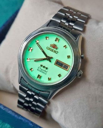 Orient Crystal Automatic 21-jewels Japan Made “Ful