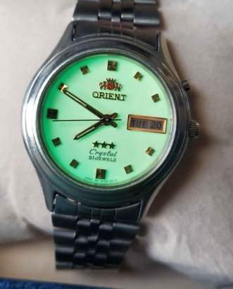 Orient Crystal Automatic 21-jewels Japan Made “Ful