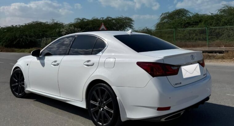 Lexus GS350 F sport 2014 Gcc full option