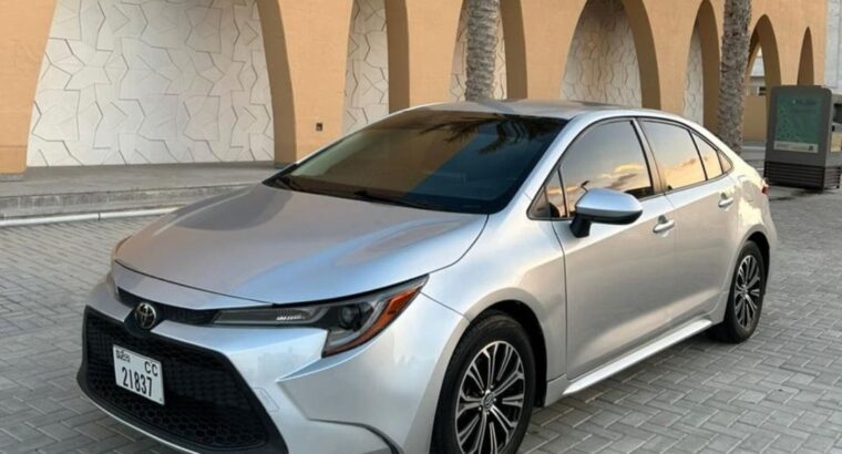 Toyota Corolla 2020 mid option USA imported