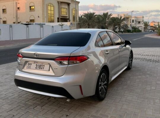 Toyota Corolla 2020 mid option USA imported